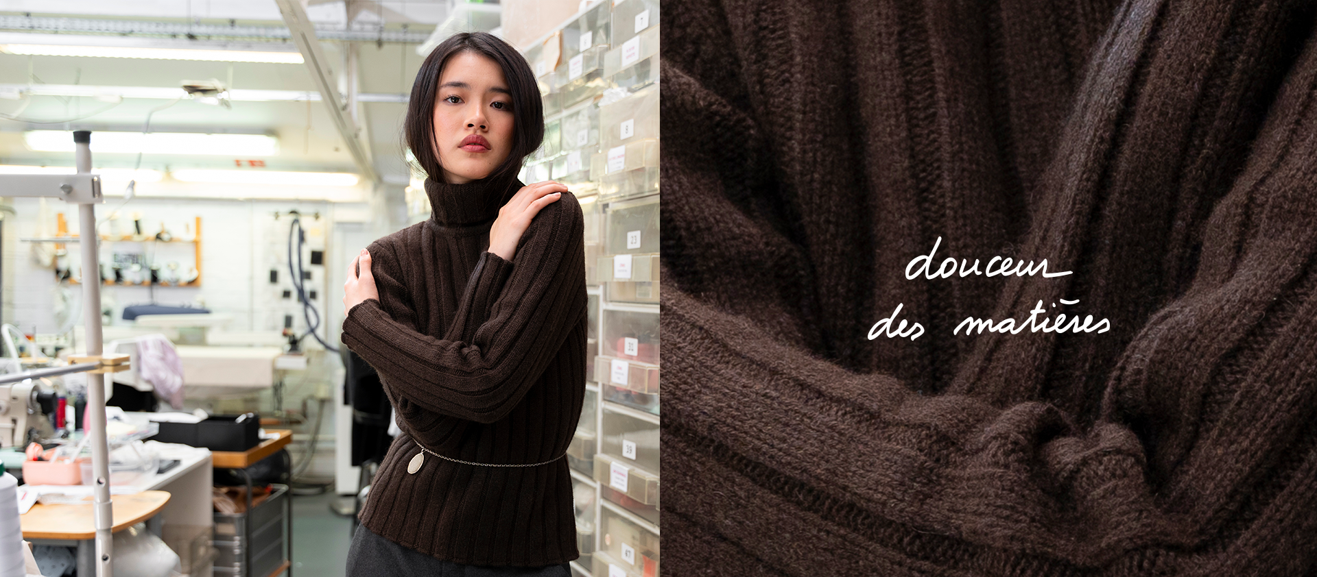 douceur des matières